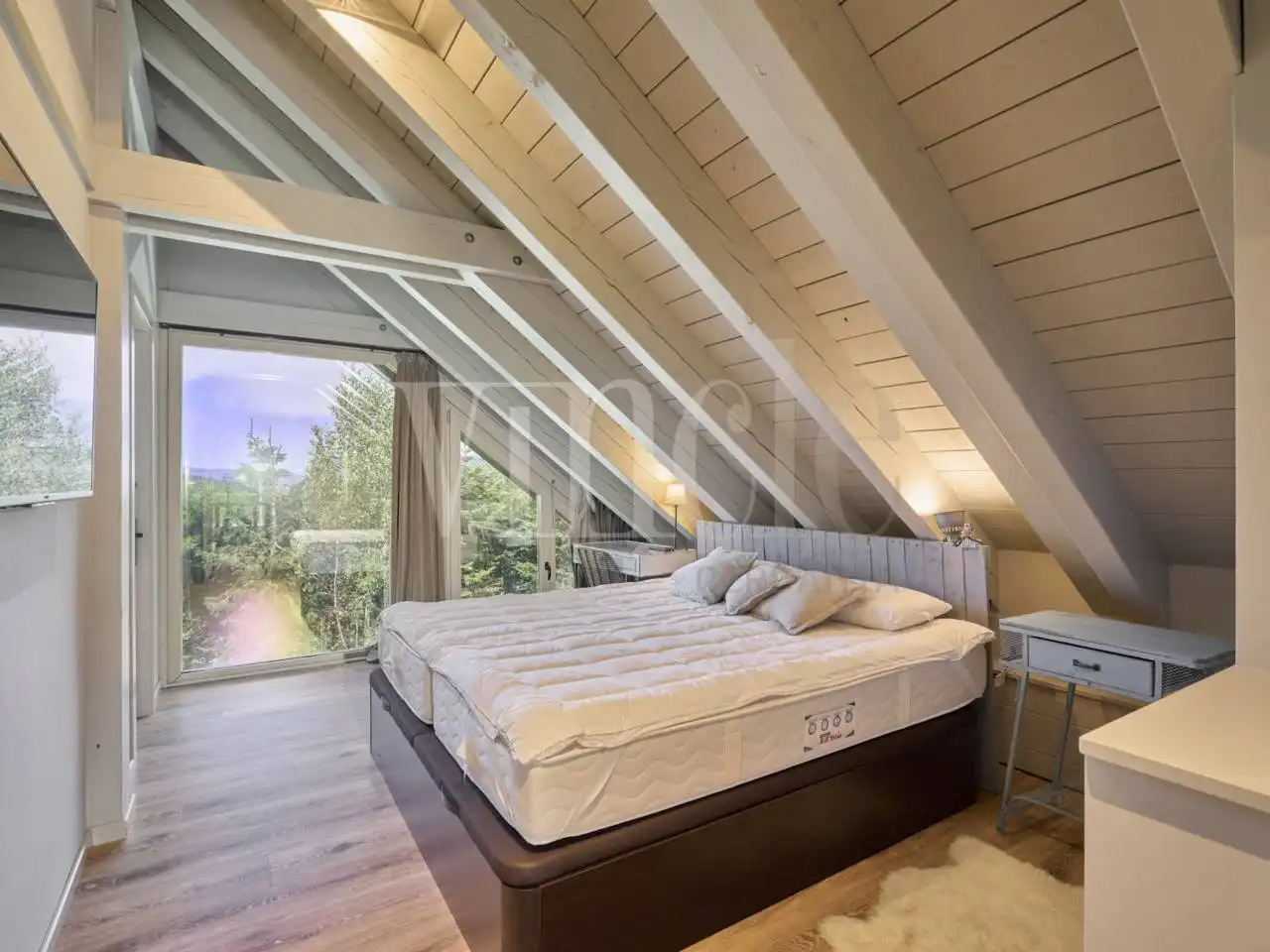 Bedroom of Houses for sale in Das  with Heating, Private garden and Parquet flooring