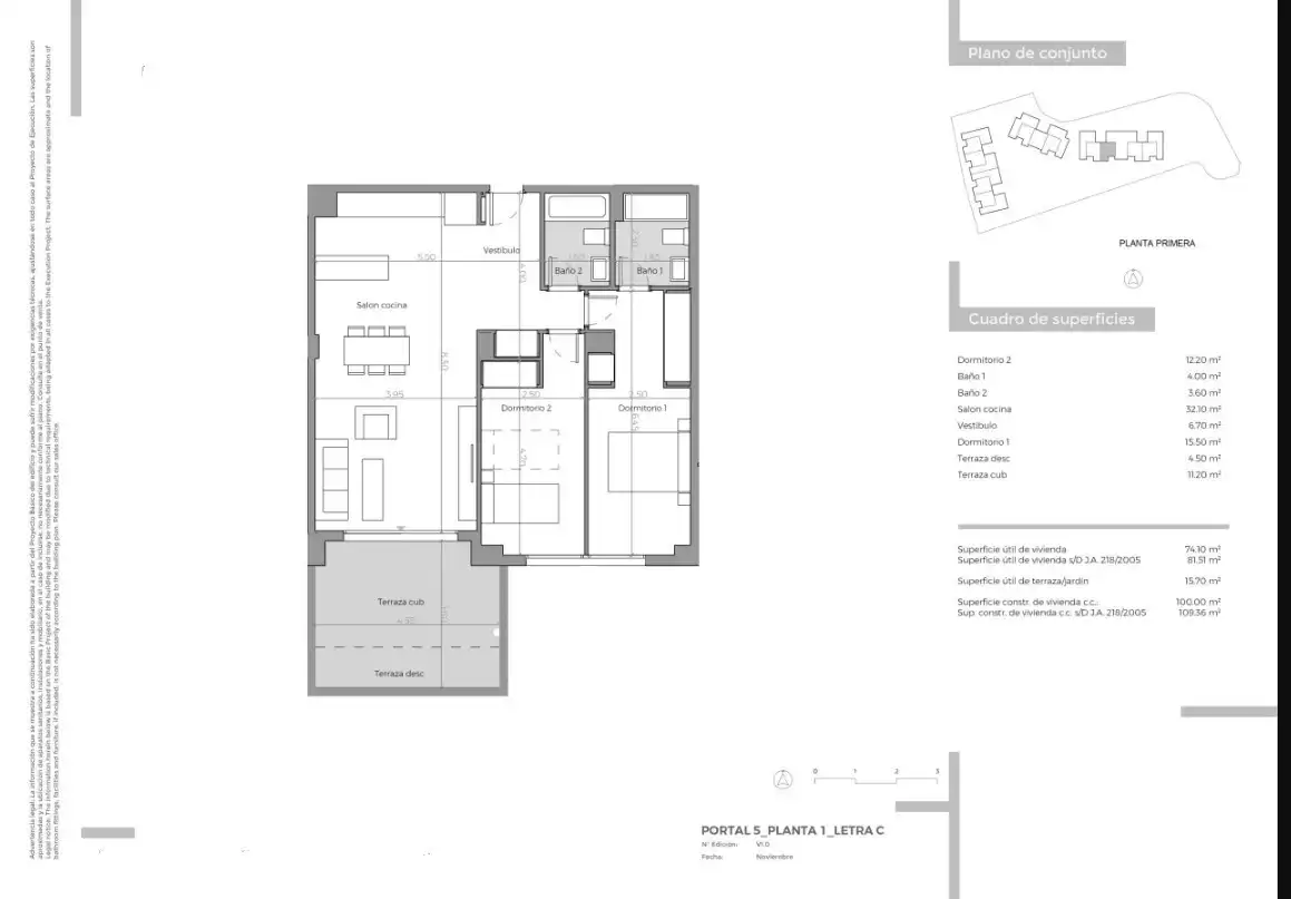Apartament amb piscina en venda a El Faro de Calaburra - Chaparral, imagen 22