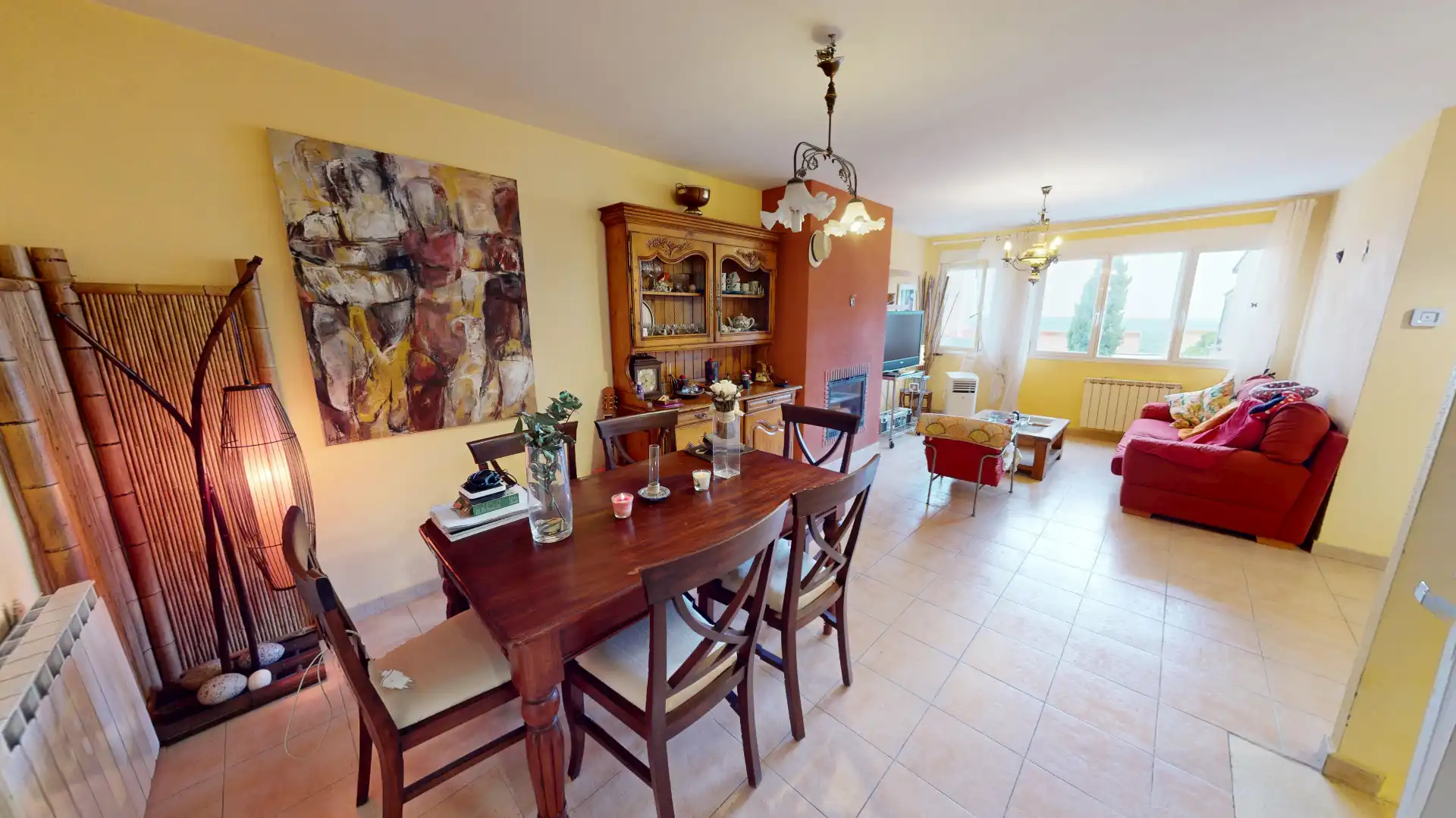 Comedor de Casa o chalet en venta en San Lorenzo de El Escorial con Jardín privado, Terraza y Piscina
