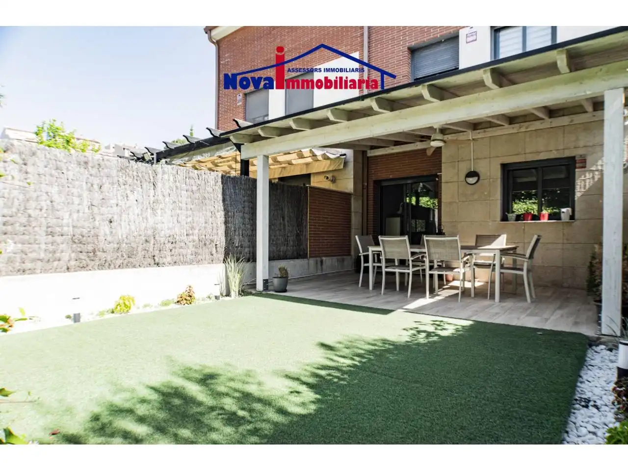 Terrasse von Haus oder Chalet zum Verkauf in Sant Esteve Sesrovires mit Klimaanlage, Heizung und Privatgarten