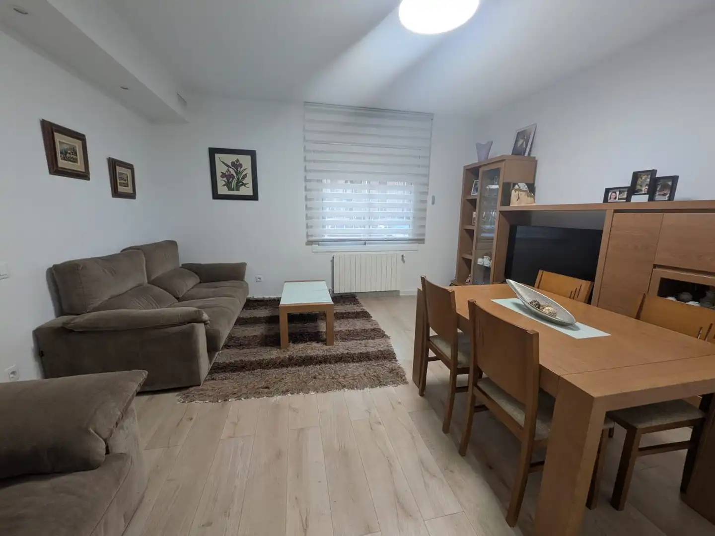 Living room of Flat for sale in Sant Joan Despí  with Air Conditioner, Heating and Parquet flooring