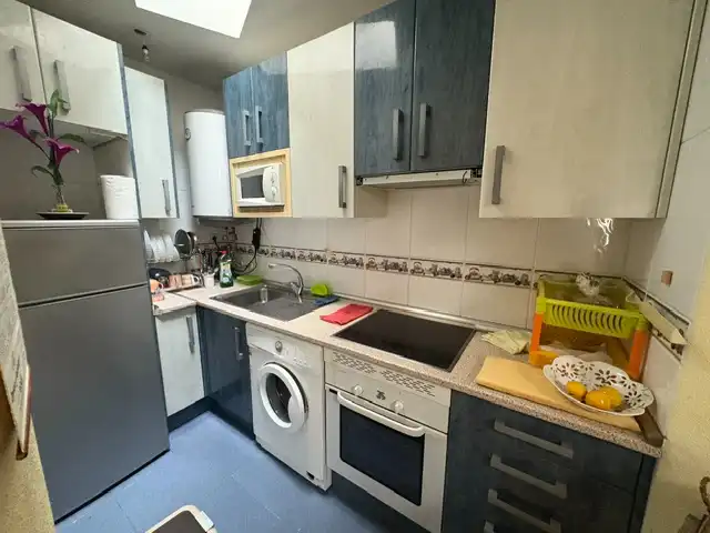 Cocina de Ático en venta en Guadalajara con Calefacción, Parquet y Terraza