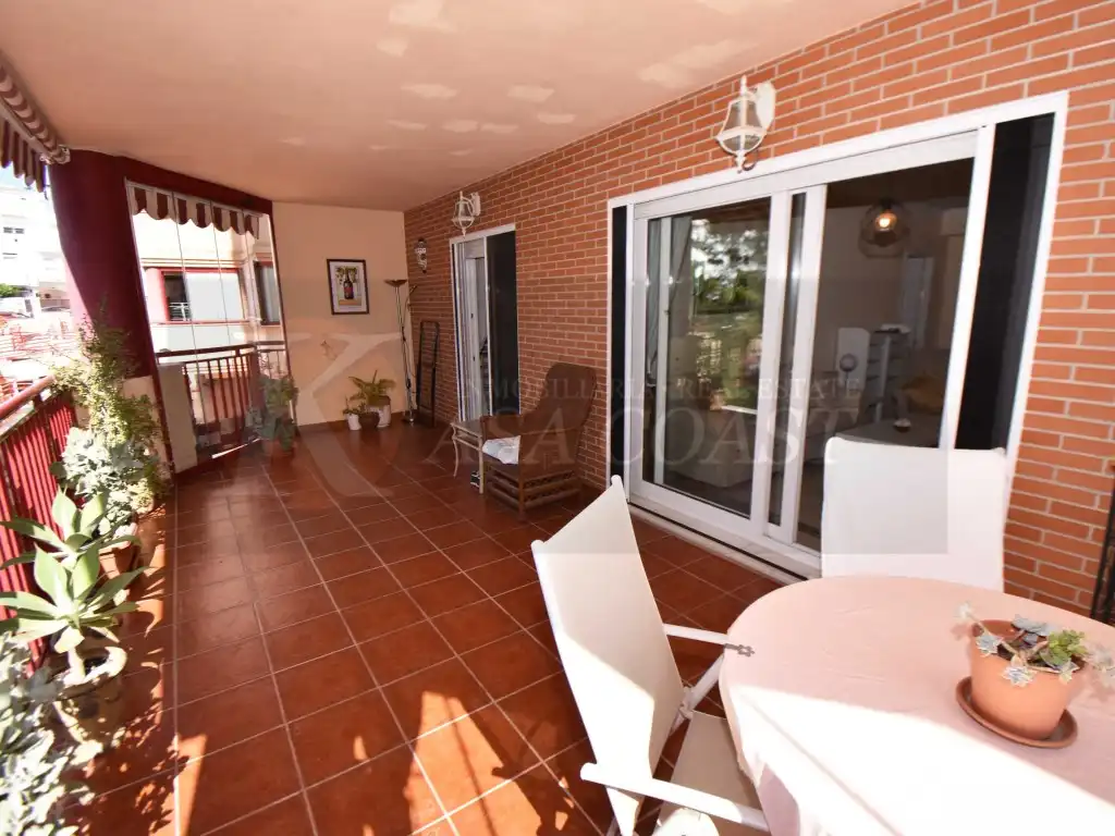 Terrace of Flat for sale in Fuengirola  with Air Conditioner, Private garden and Terrace