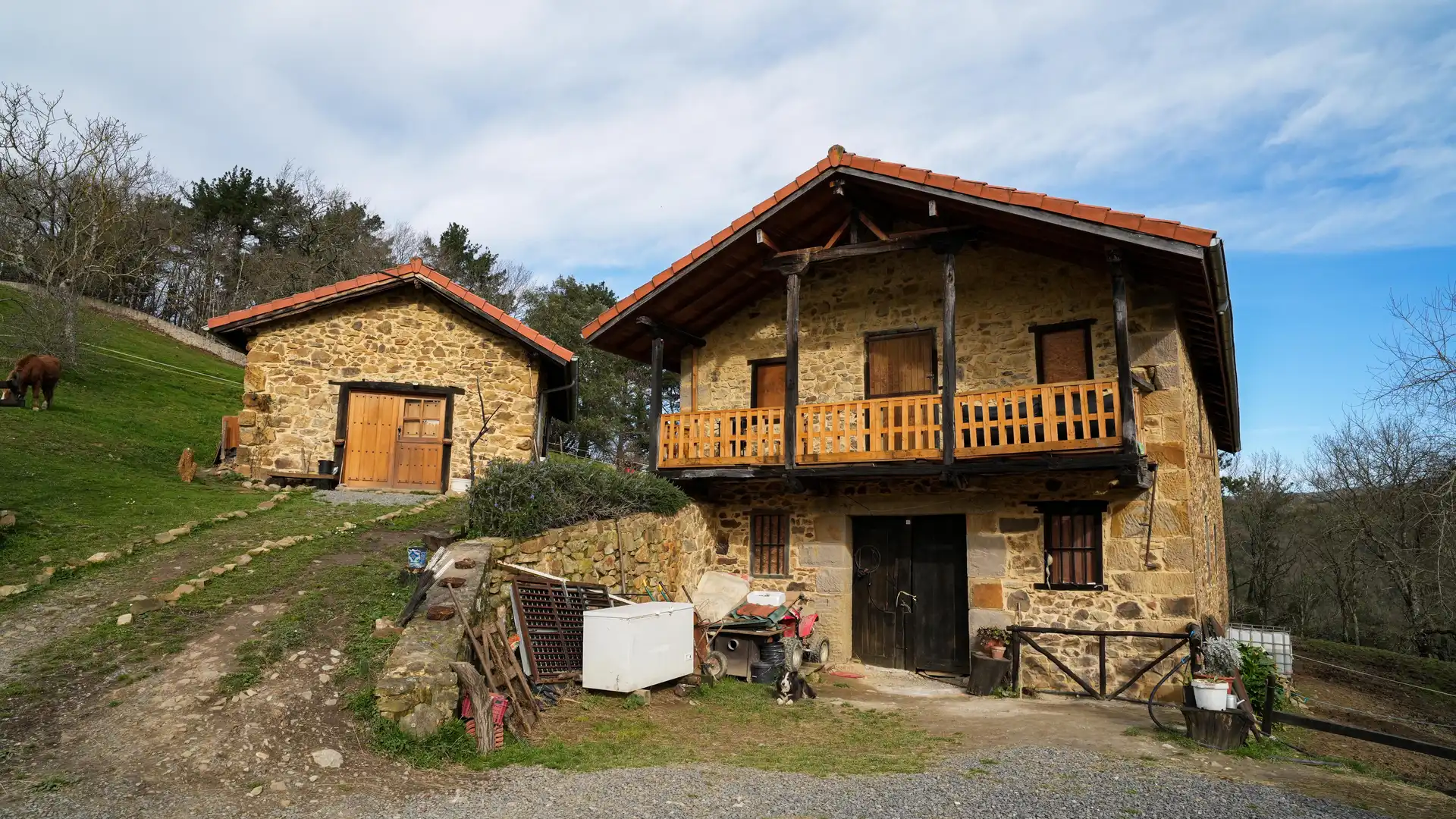 Vista exterior de Casa o chalet en venta en Karrantza Harana / Valle de Carranza con Jardín privado, Terraza y Trastero