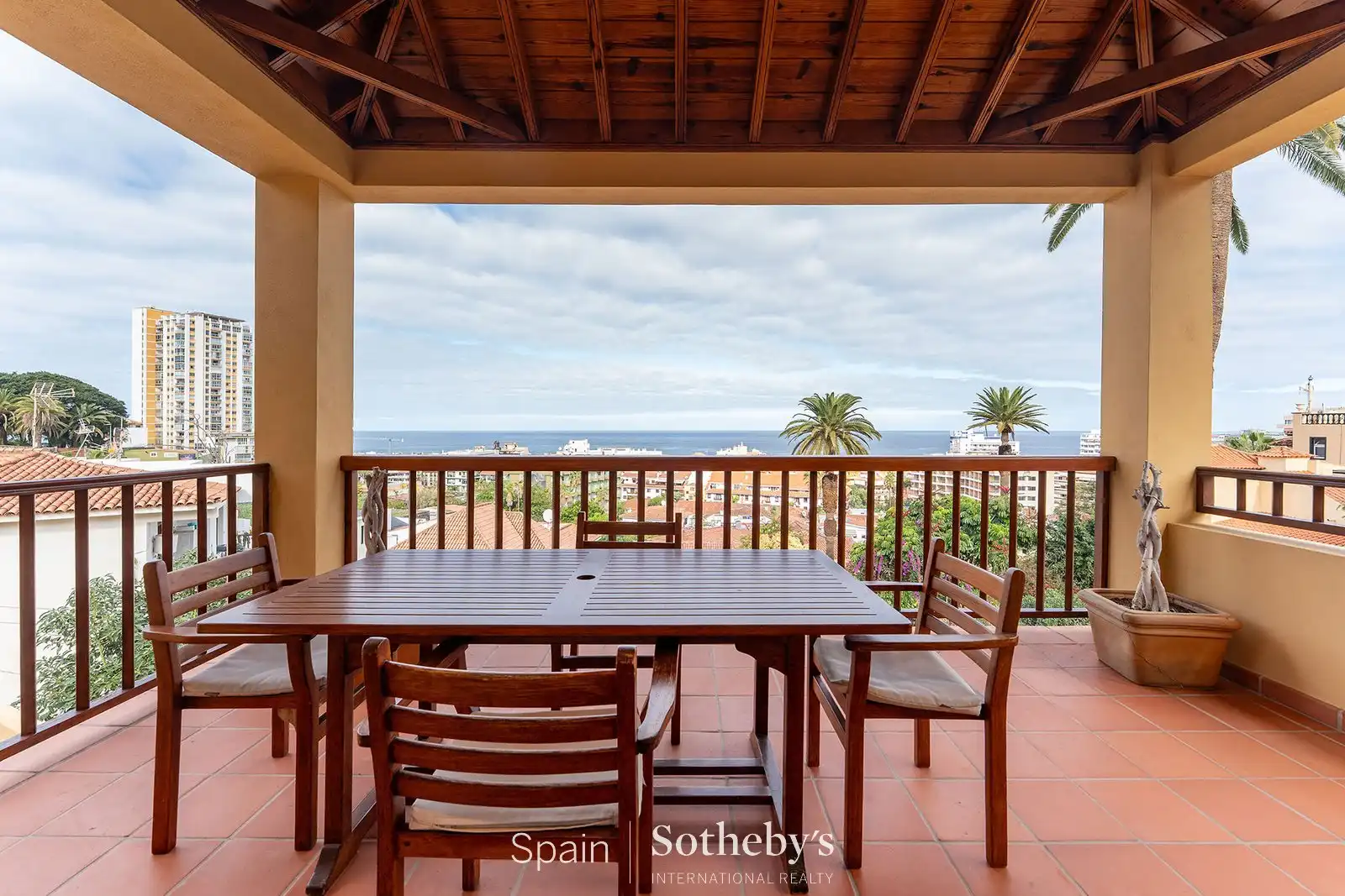 Terrassa de Casa o xalet en venda en Puerto de la Cruz amb Aire condicionat, Jardí privat i Terrassa