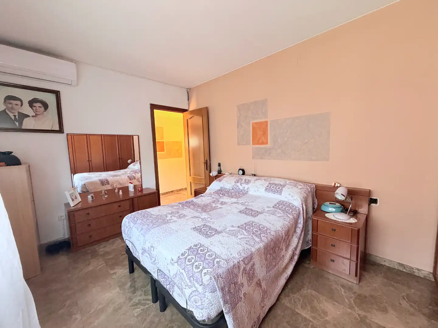 Bedroom of Houses for sale in Terrassa  with Air Conditioner, Heating and Private garden