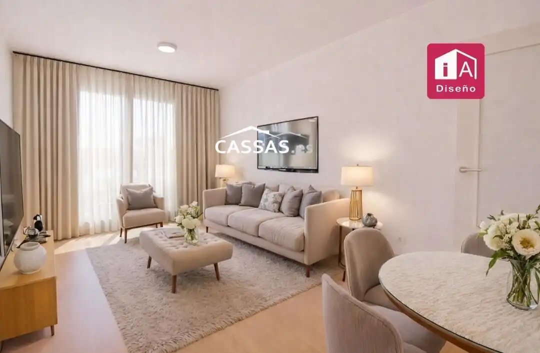 Sala d'estar de Àtic en venda en Torrejón de Ardoz amb Calefacció, Terrassa i Traster