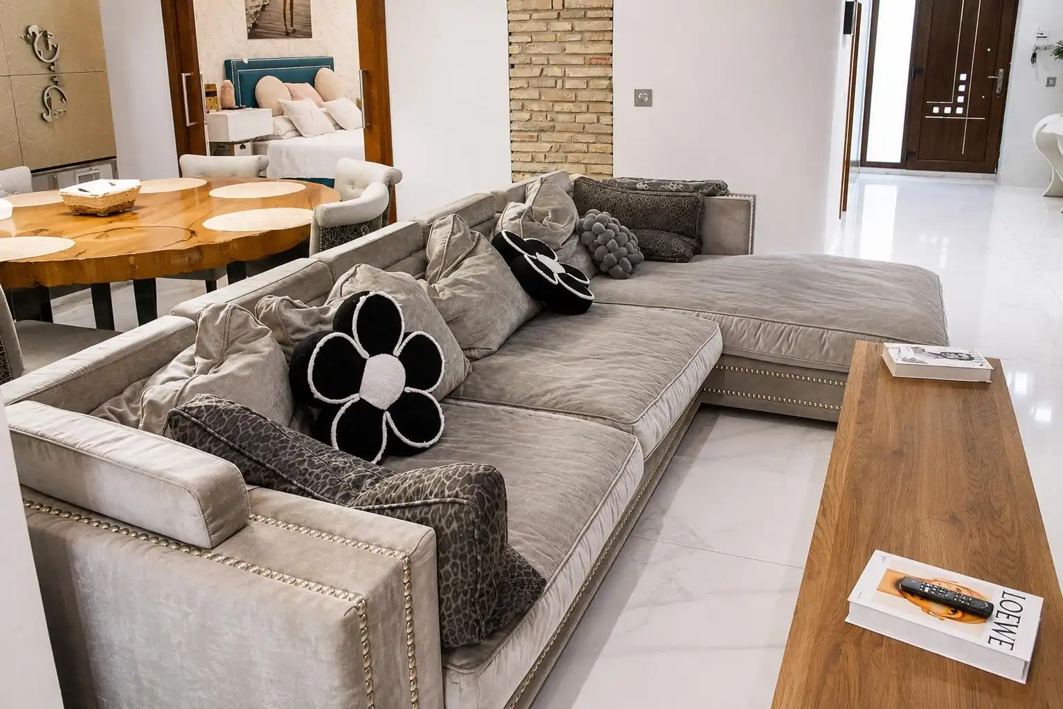 Living room of Duplexes for sale in Valencia  with Terrace and Swimming Pool