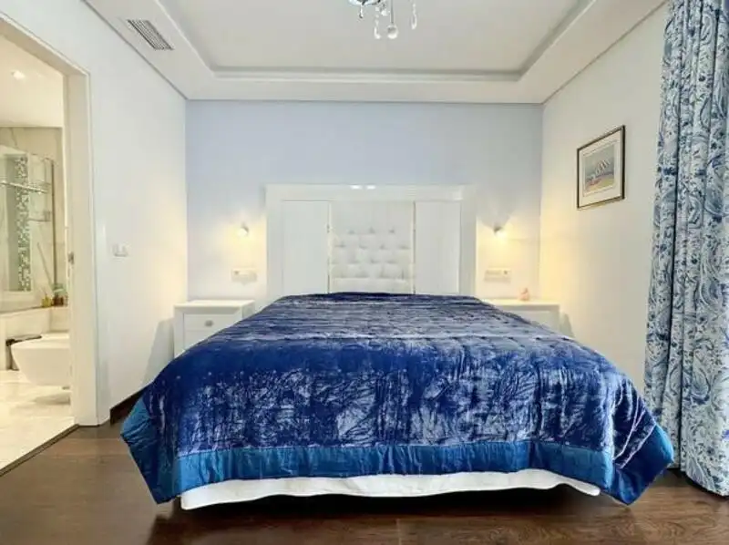 Bedroom of Houses for rent in Marbella  with Air Conditioner, Heating and Private garden