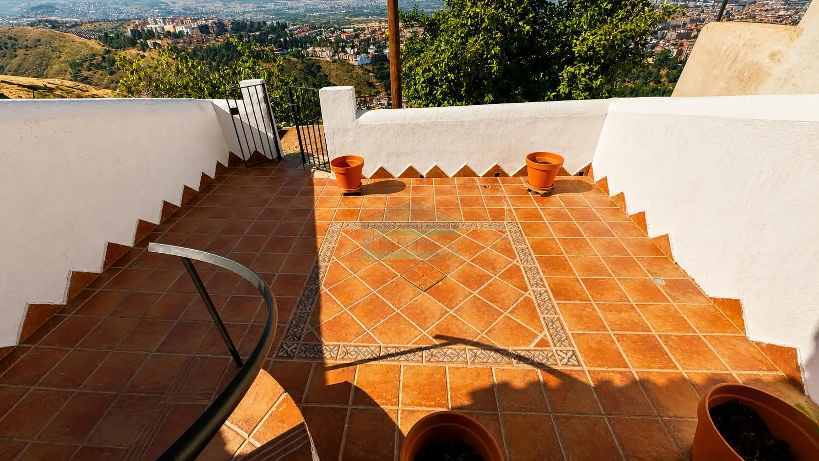 Terraza de Piso de alquiler en Granada con Jardín privado, Terraza y Amueblado