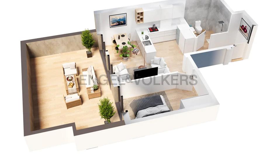 Photo 1 from new construction home in Flat for sale in Poblenou, Barcelona