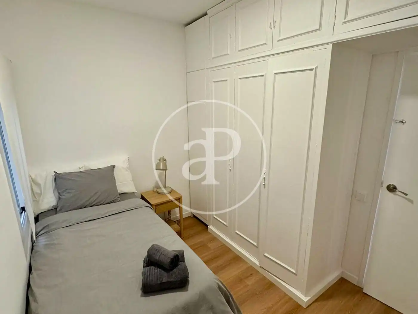 Bedroom of Flat for rent in Barcelona  with Air Conditioner, Heating and Furnished