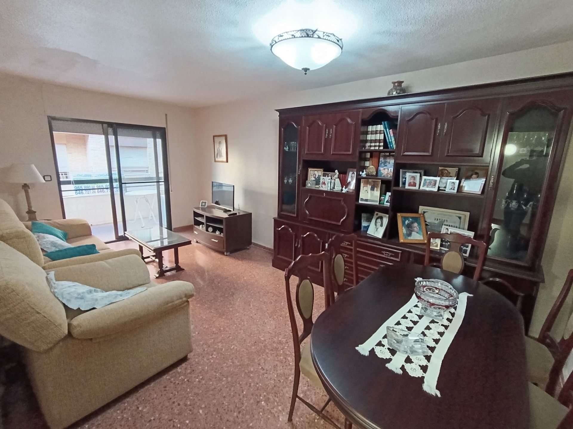 Sala de estar de Piso en venta en Villajoyosa / La Vila Joiosa con Amueblado y Balcón