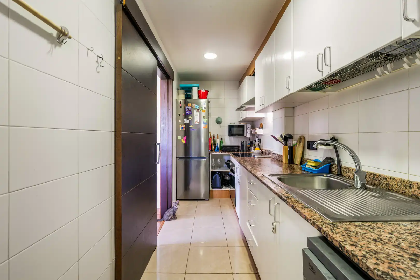 Küche von Wohnung zum Verkauf in Castelldefels mit Klimaanlage, Heizung und Terrasse
