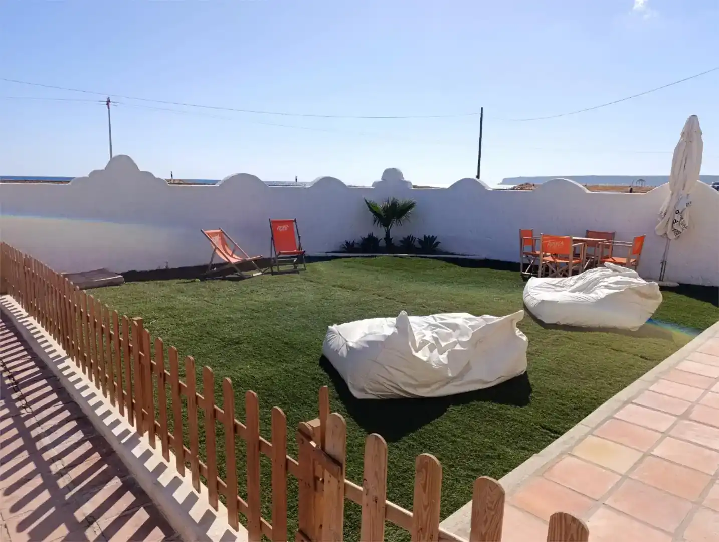 Garden of Houses for rent in Barbate