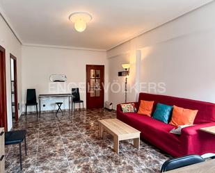 Living room of Apartment to rent in  Valencia Capital  with Air Conditioner, Heating and Balcony
