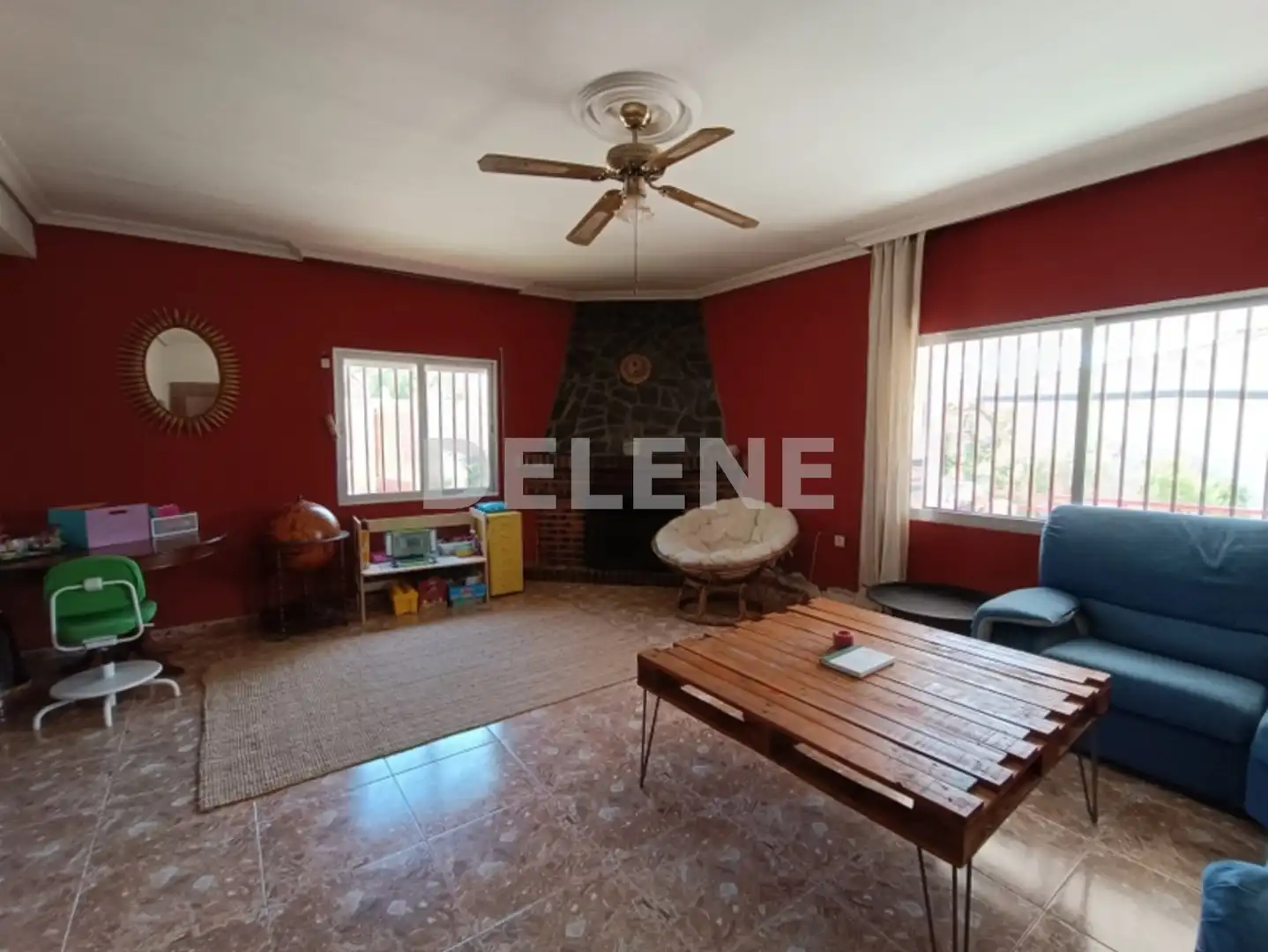 Living room of Houses for sale in Hellín  with Air Conditioner and Private garden