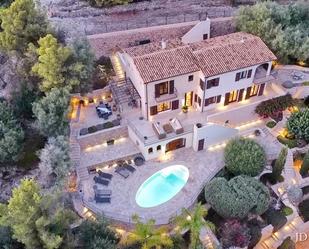 Vista exterior de Casa o xalet en venda en  Palma de Mallorca amb Aire condicionat, Terrassa i Piscina