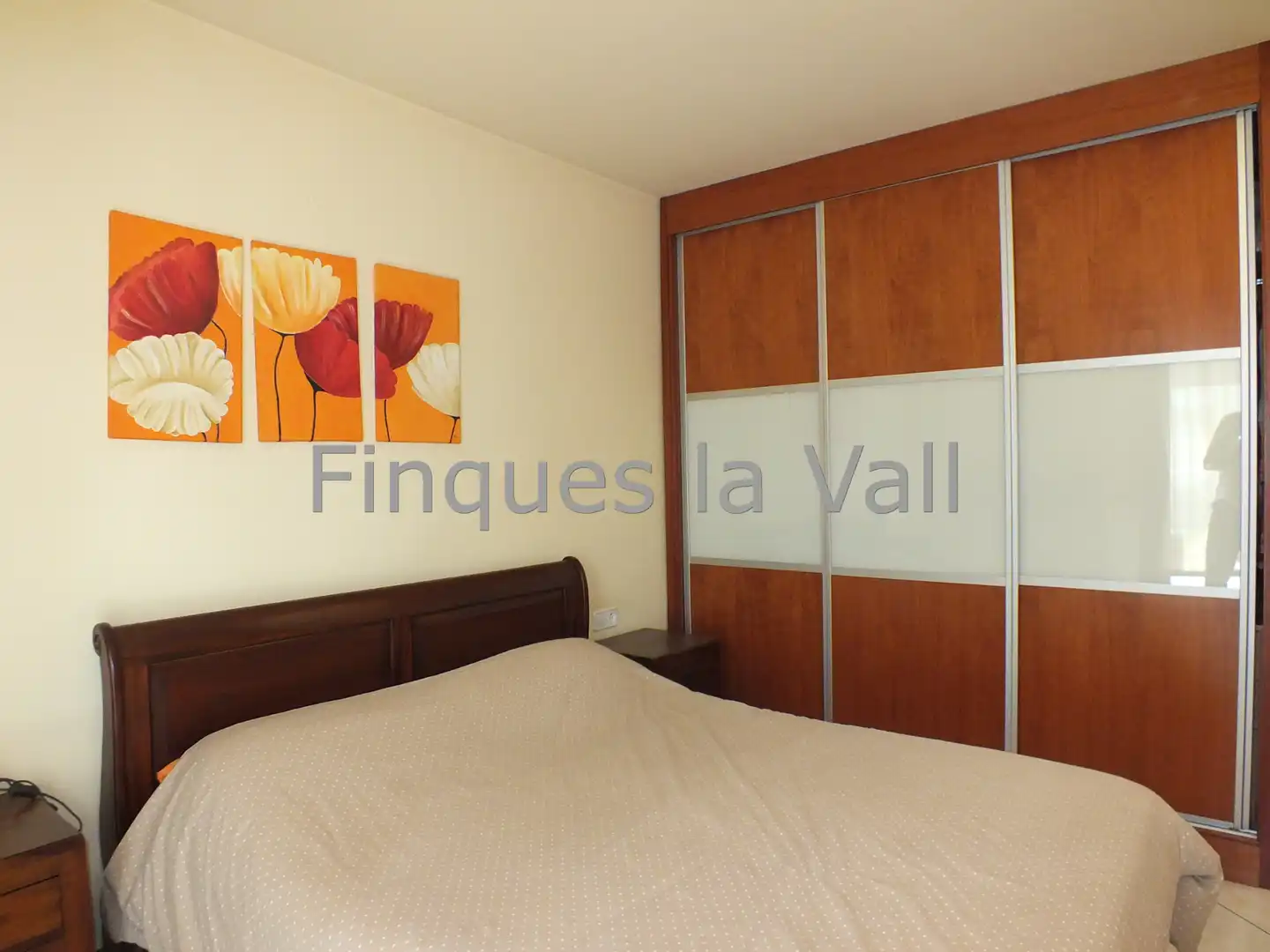Schlafzimmer von Wohnung zum Verkauf in Taradell mit Heizung, Terrasse und Ofen