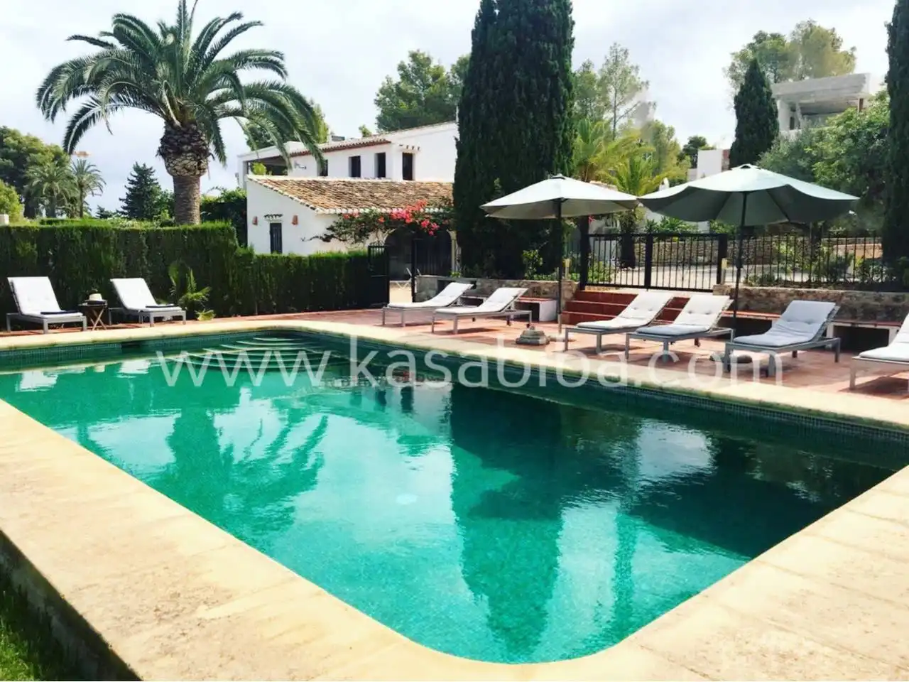 Piscina de Casa o chalet de alquiler en Jávea / Xàbia con Terraza