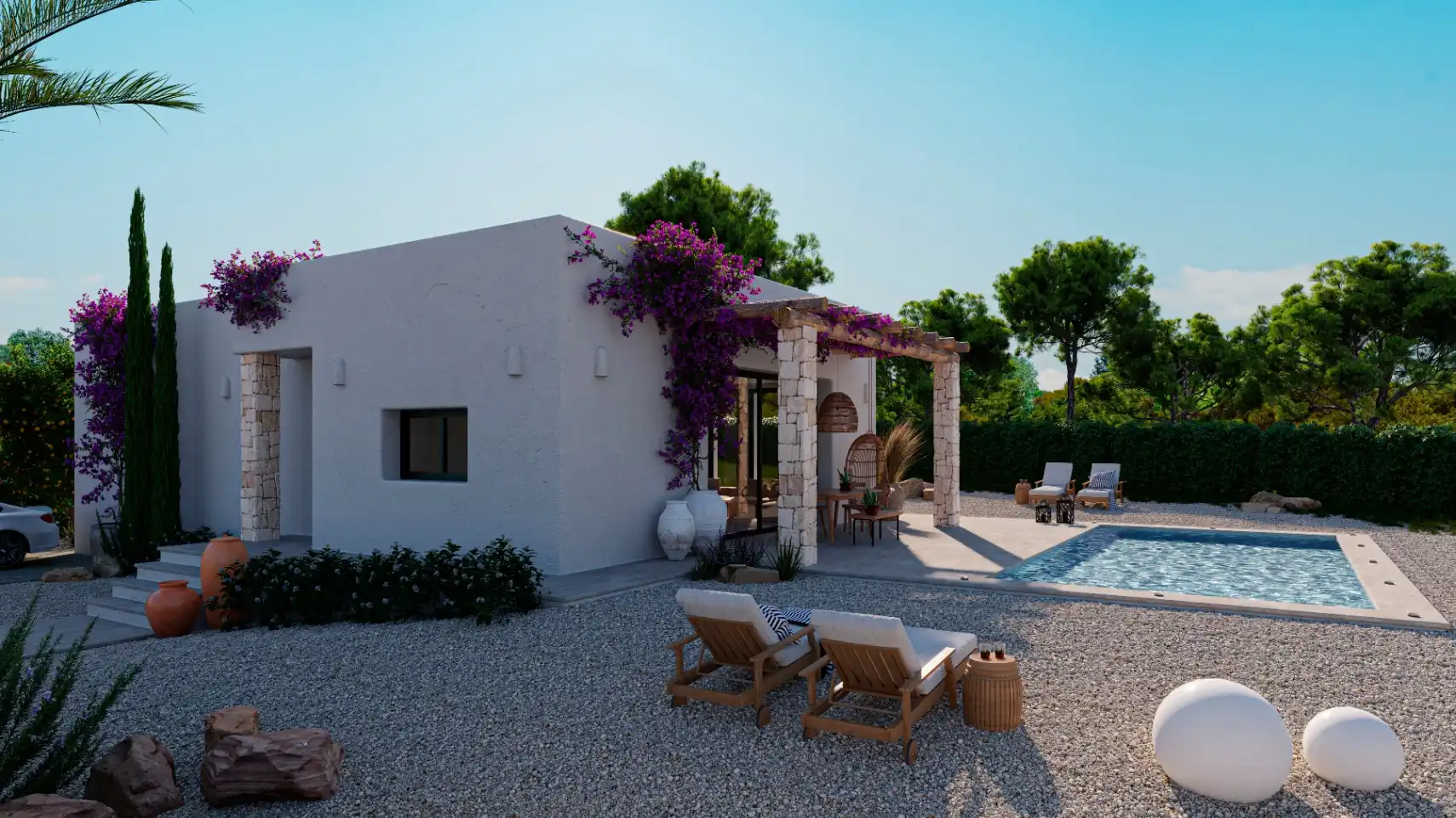 Garden of Houses for sale in Dénia