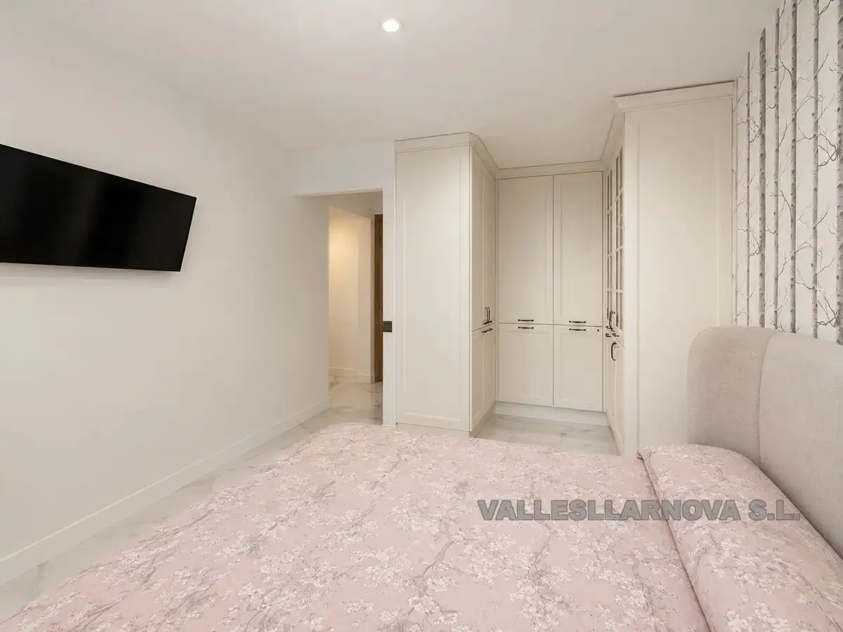 Schlafzimmer von Wohnung zum Verkauf in Mollet del Vallès mit Klimaanlage, Heizung und Balkon