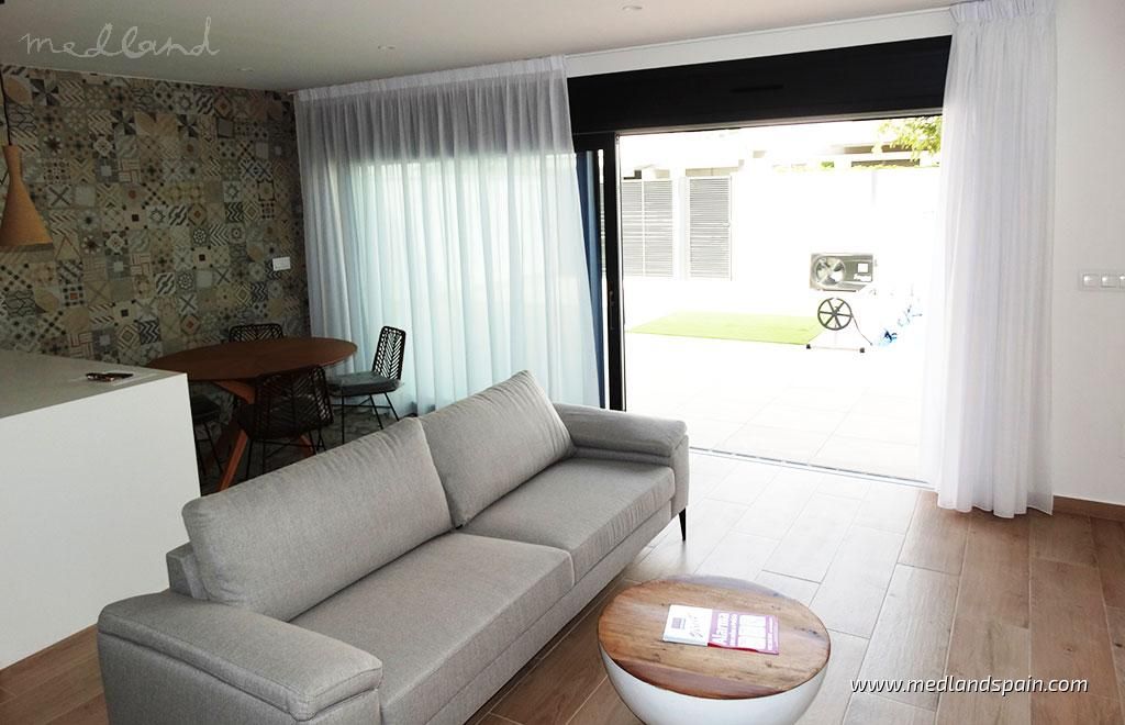 Sala d'estar de Casa o xalet en venda en Pilar de la Horadada amb Terrassa i Piscina