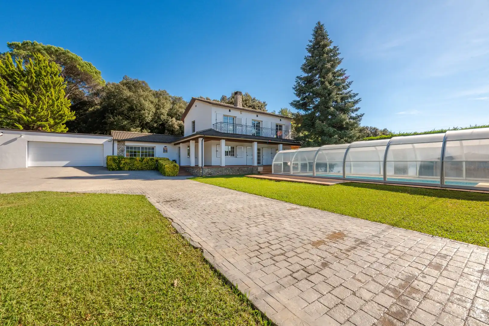 Vista exterior de Casa o chalet en venta en Porqueres con Aire acondicionado, Calefacción y Terraza