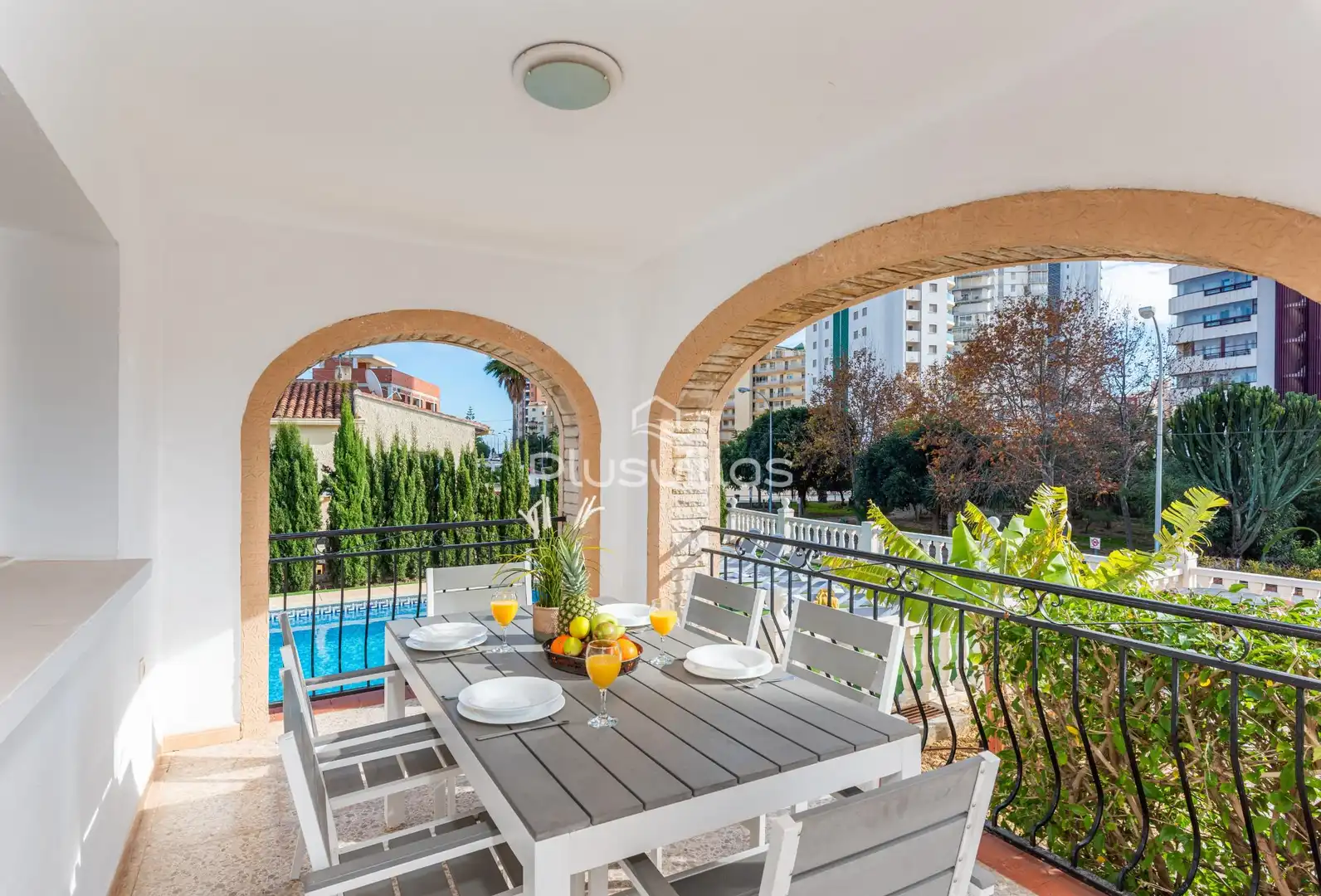 Terrassa de Casa o xalet en venda en Calpe / Calp