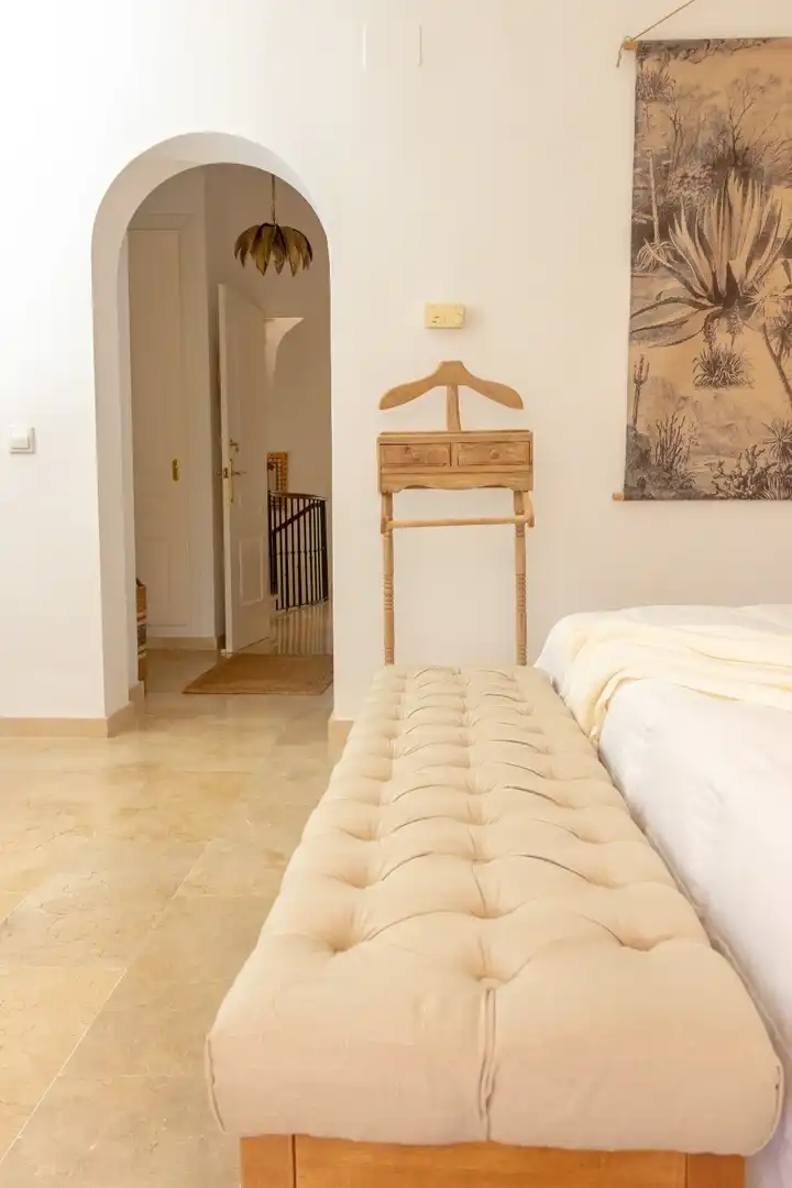 Bedroom of Detached homes for rent in Marbella  with Air Conditioner, Terrace and Storage room