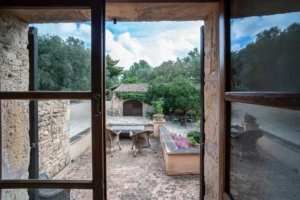 Jardín de Finca rústica en venta en Algaida con Aire acondicionado, Calefacción y Jardín privado