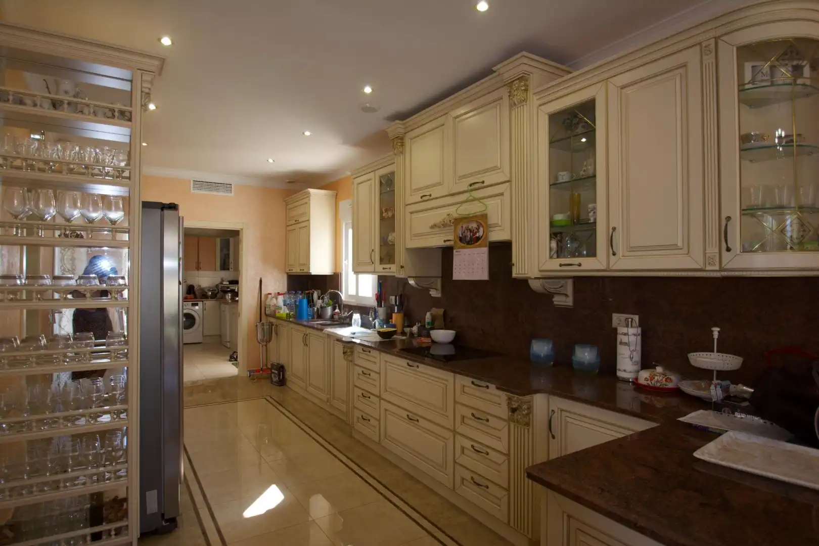 Küche von Haus oder Chalet zum Verkauf in Orihuela mit Klimaanlage, Heizung und Privatgarten