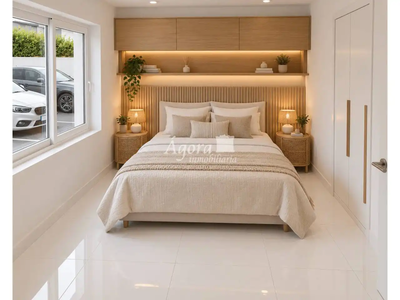 Bedroom of Detached homes for sale in Laguna de Duero  with Air Conditioner, Heating and Private garden