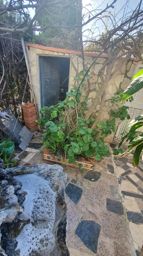 Jardí de Casa adosada en venda en Benicasim / Benicàssim amb Aire condicionat i Moblat