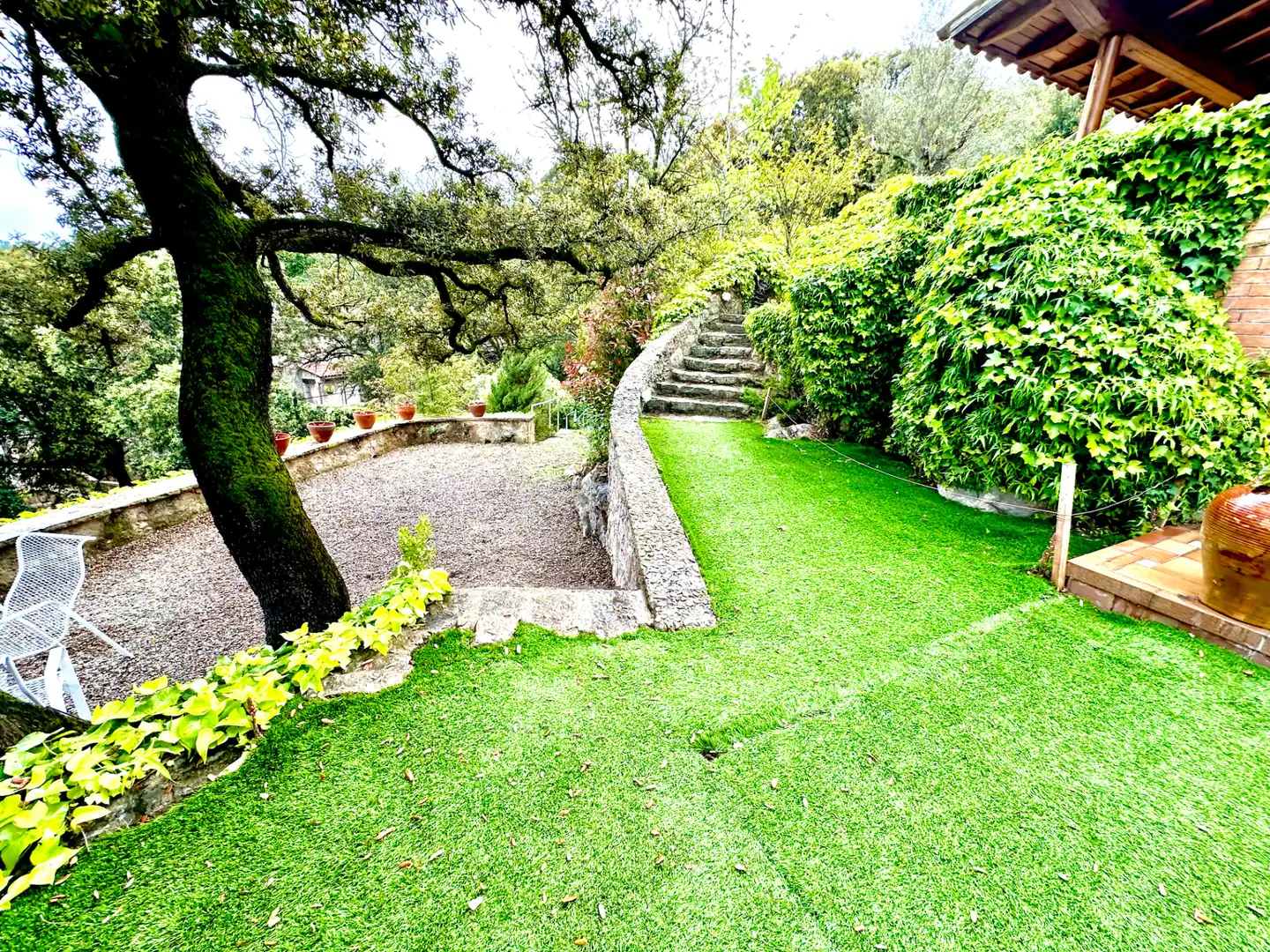 Jardí de Casa o xalet en venda en Castellar del Vallès amb Calefacció, Jardí privat i Piscina