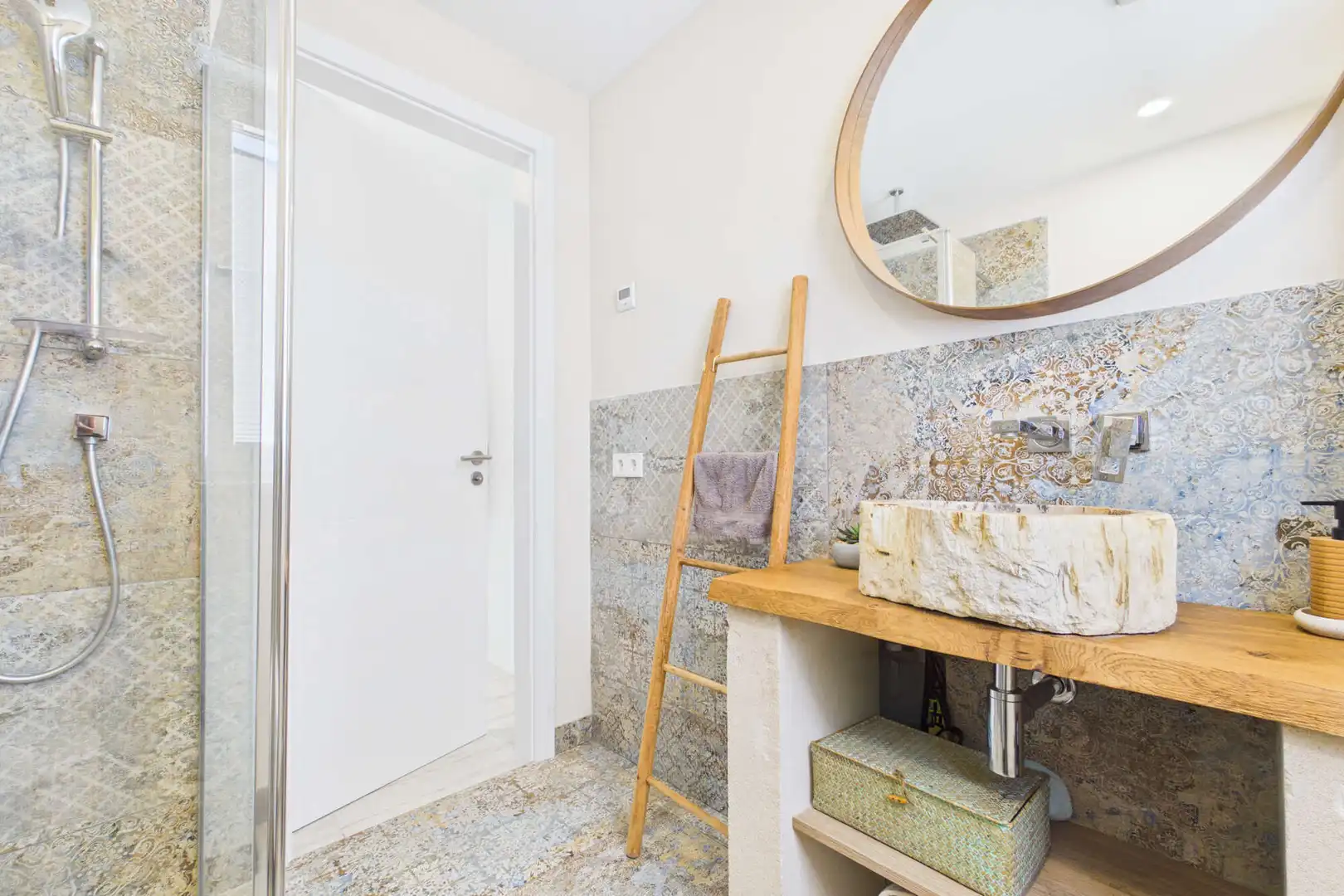 Badezimmer von Haus oder Chalet zum Verkauf in Capdepera mit Klimaanlage, Heizung und Terrasse