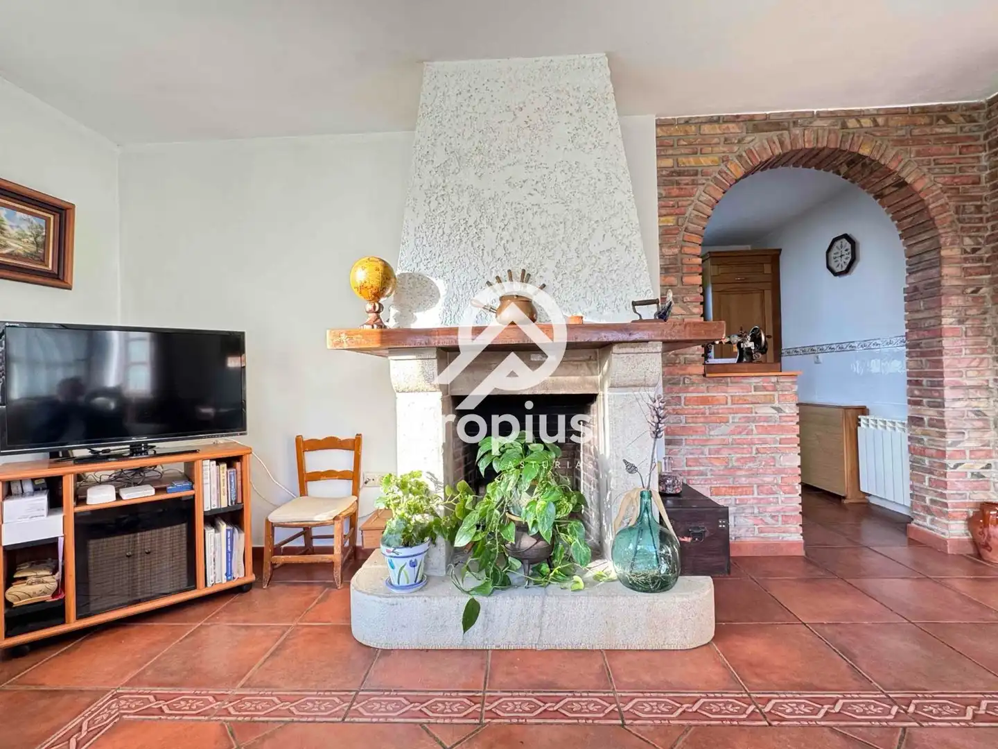 Living room of Houses for sale in Ribadedeva  with Heating, Private garden and Terrace