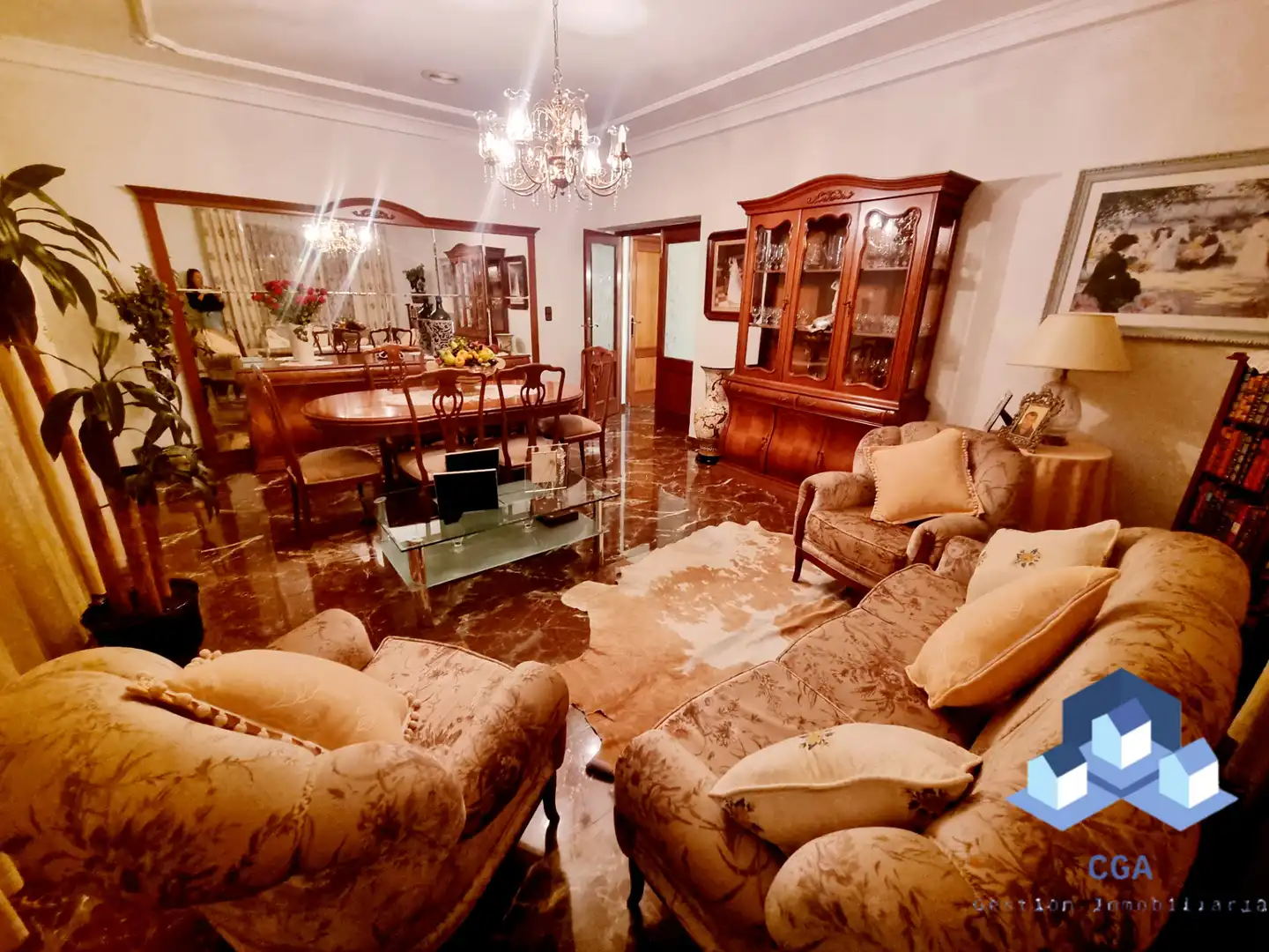 Sala d'estar de Casa o xalet en venda en Lorca amb Aire condicionat, Calefacció i Jardí privat