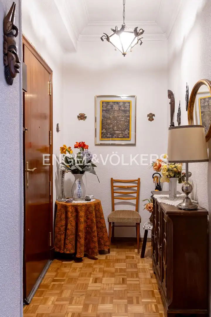 Dining room of Flat for sale in Madrid  with Heating, Terrace and Balcony