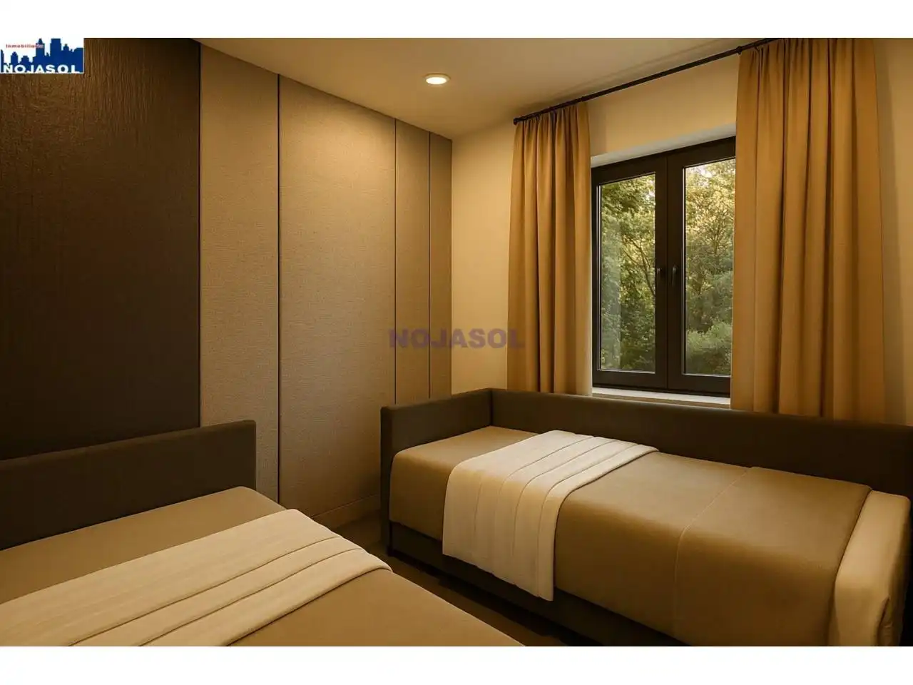 Schlafzimmer von Wohnungen zum Verkauf in Argoños  mit Heizung, Terrasse und Gemeinschaftspool