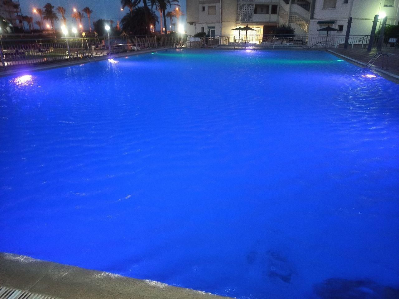Piscina de Piso de alquiler en Alicante / Alacant con Aire acondicionado, Calefacción y Terraza