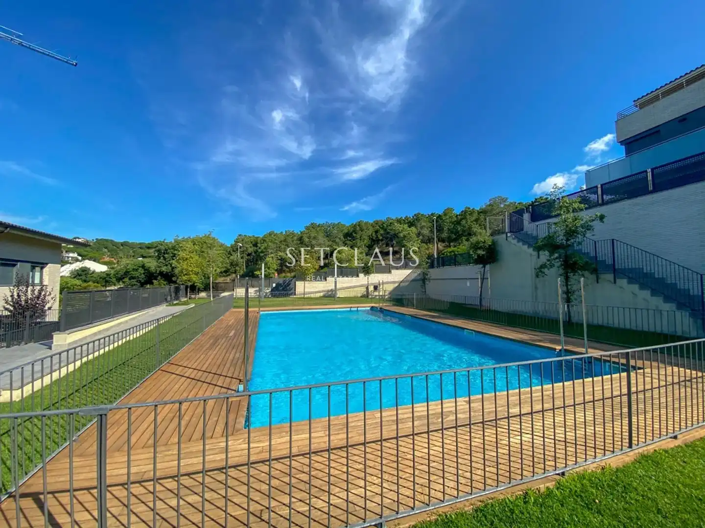 Piscina de Casa adosada de alquiler en Teià con Aire acondicionado, Calefacción y Jardín privado