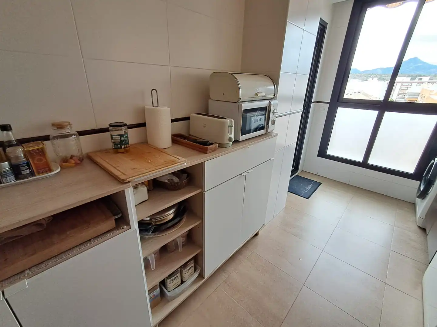 Kitchen of Attic for sale in Gandia  with Air Conditioner, Parquet flooring and Terrace