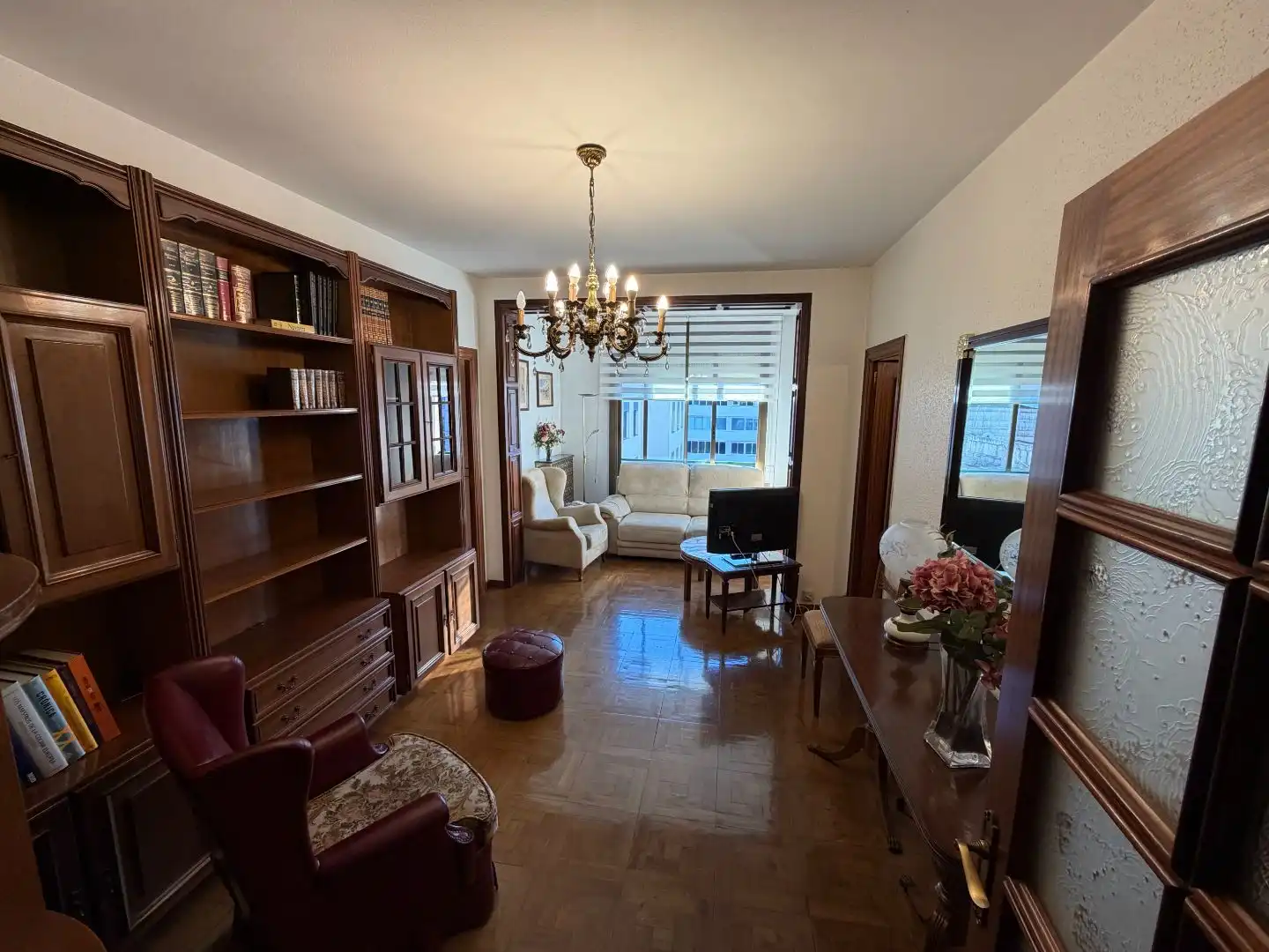Living room of Flat for rent in  Barcelona Capital  with Terrace and Balcony