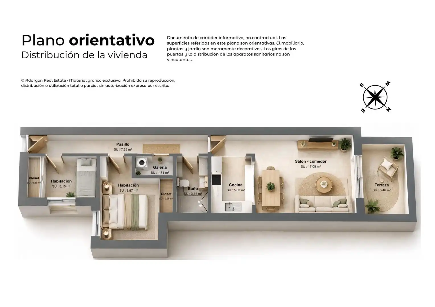 Apartment mit Terrasse zum Verkauf in Calle SAN MIGUEL DE SALINAS, imagen 22