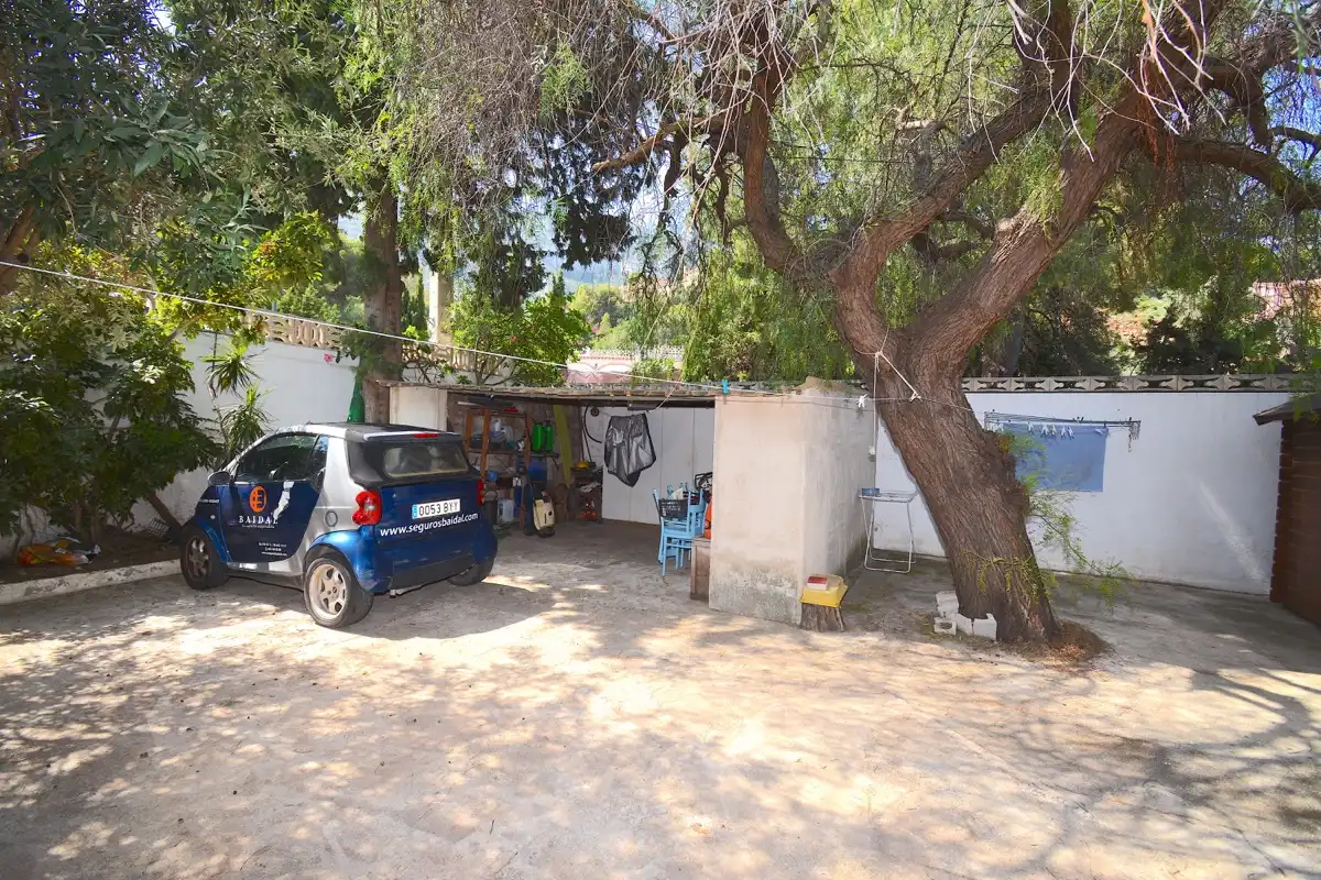 Parking de Casa o chalet en venta en Dénia con Aire acondicionado, Calefacción y Jardín privado