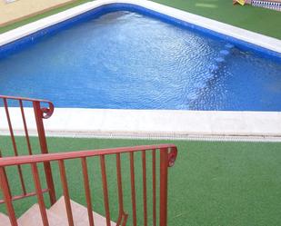 Swimming pool of Planta baja for sale in La Unión  with Air Conditioner and Terrace