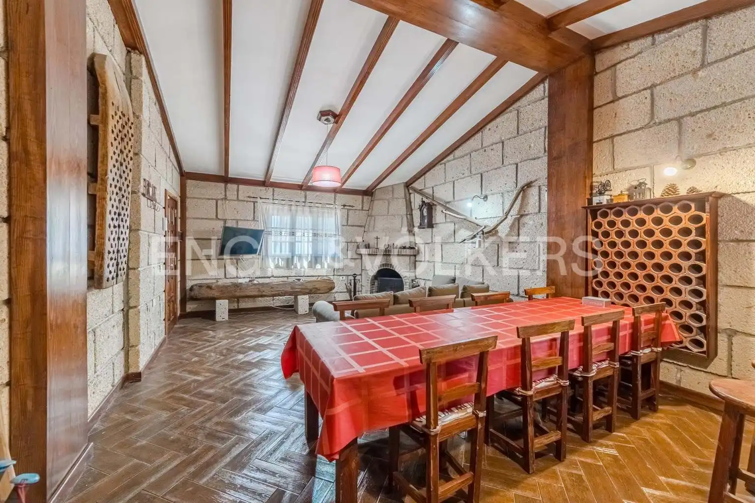 Menjador de Casa o xalet en venda en Granadilla de Abona amb Aire condicionat, Terrassa i Moblat