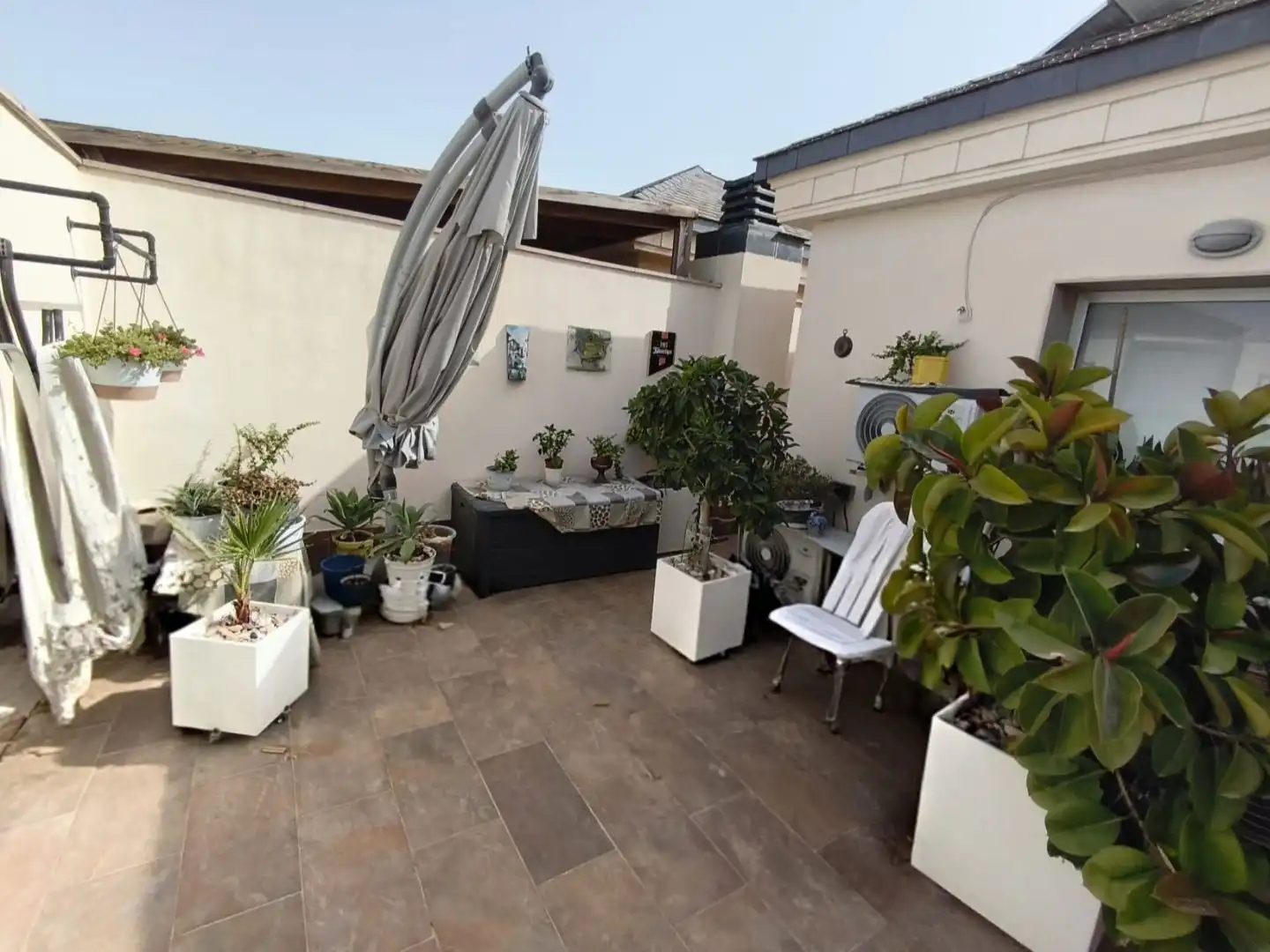 Terrassa de Casa o xalet en venda en Pilar de la Horadada amb Aire condicionat, Terrassa i Piscina
