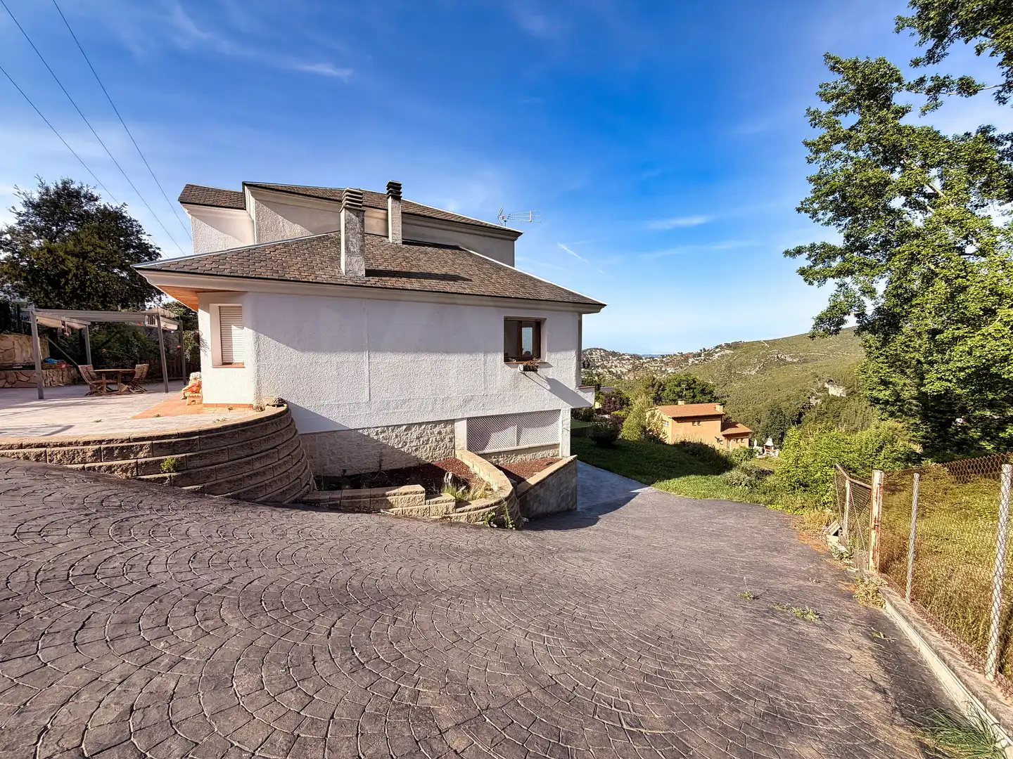 Vista exterior de Casa o chalet en venta en Vallirana con Calefacción y Terraza